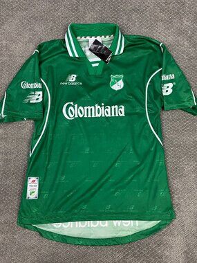 New Balance Deportivo Cali 2001 Jersey Adult Medium Green NWT Vintage Y2K